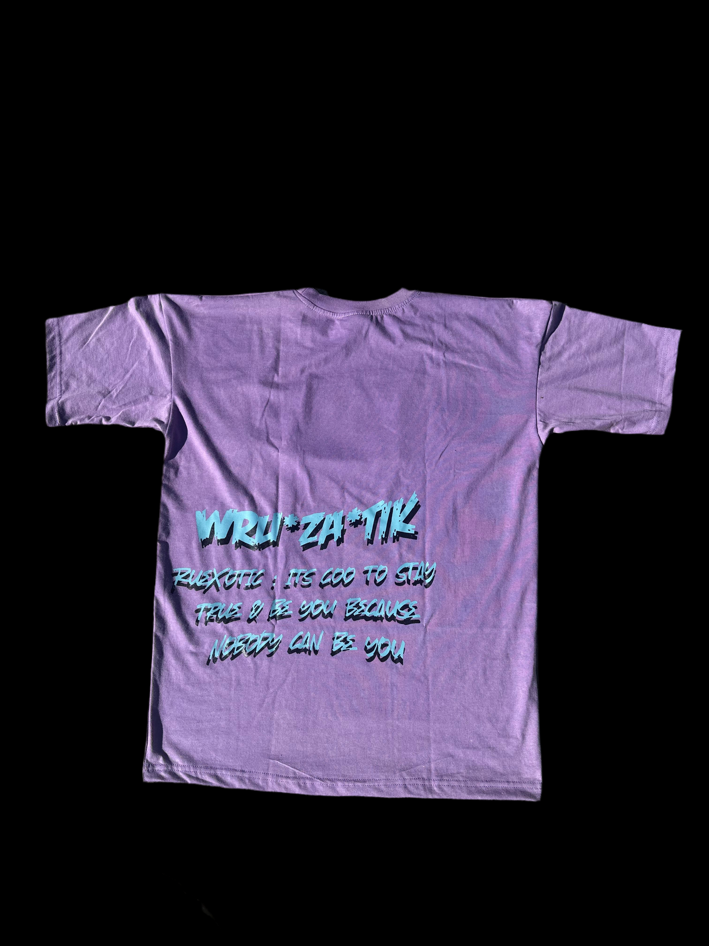 Xotic Lavender Acid Washed Oversized T-shirt