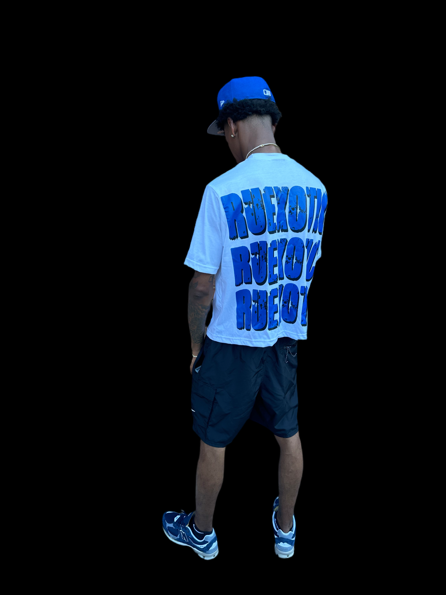 RX Tshirt White/Blue