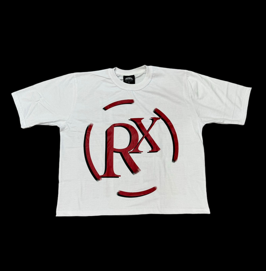 RX Tshirt White/Red