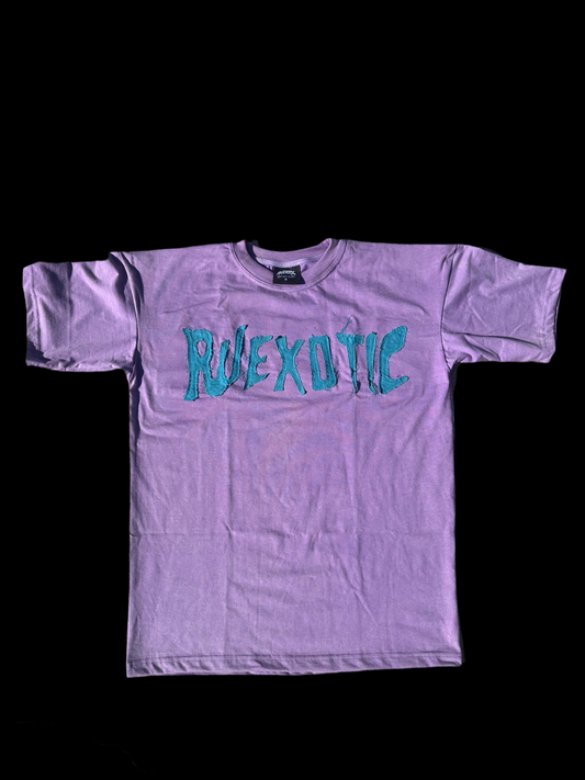 Xotic Lavender Acid Washed Oversized T-shirt